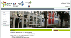 Desktop Screenshot of lyceecoubertin-meaux.fr